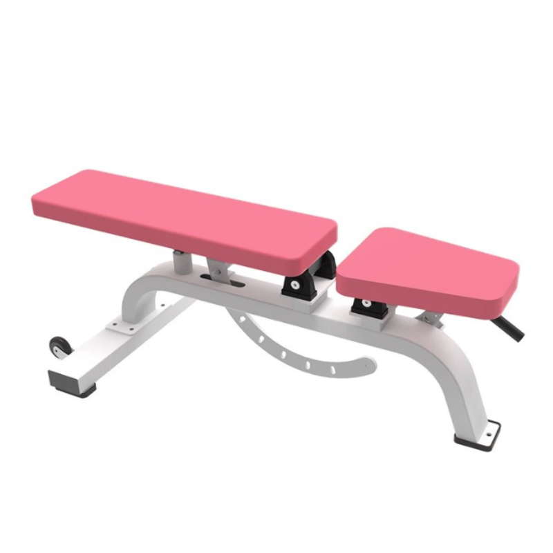 Adjustable Dumbbells - Panca Multifunzionale Regolabile Rosa per Sollevamento