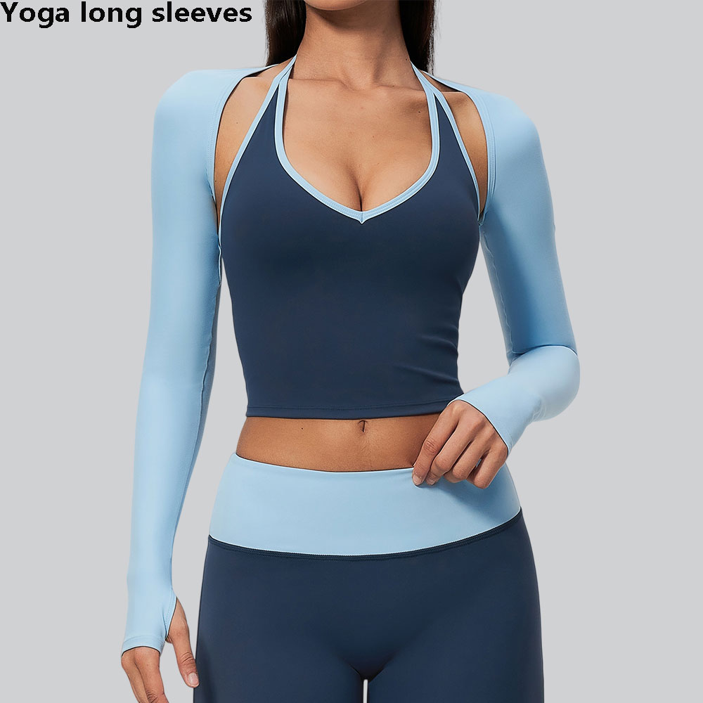 J-Yoga Fitness - Maglietta a Maniche Lunghe da Yoga