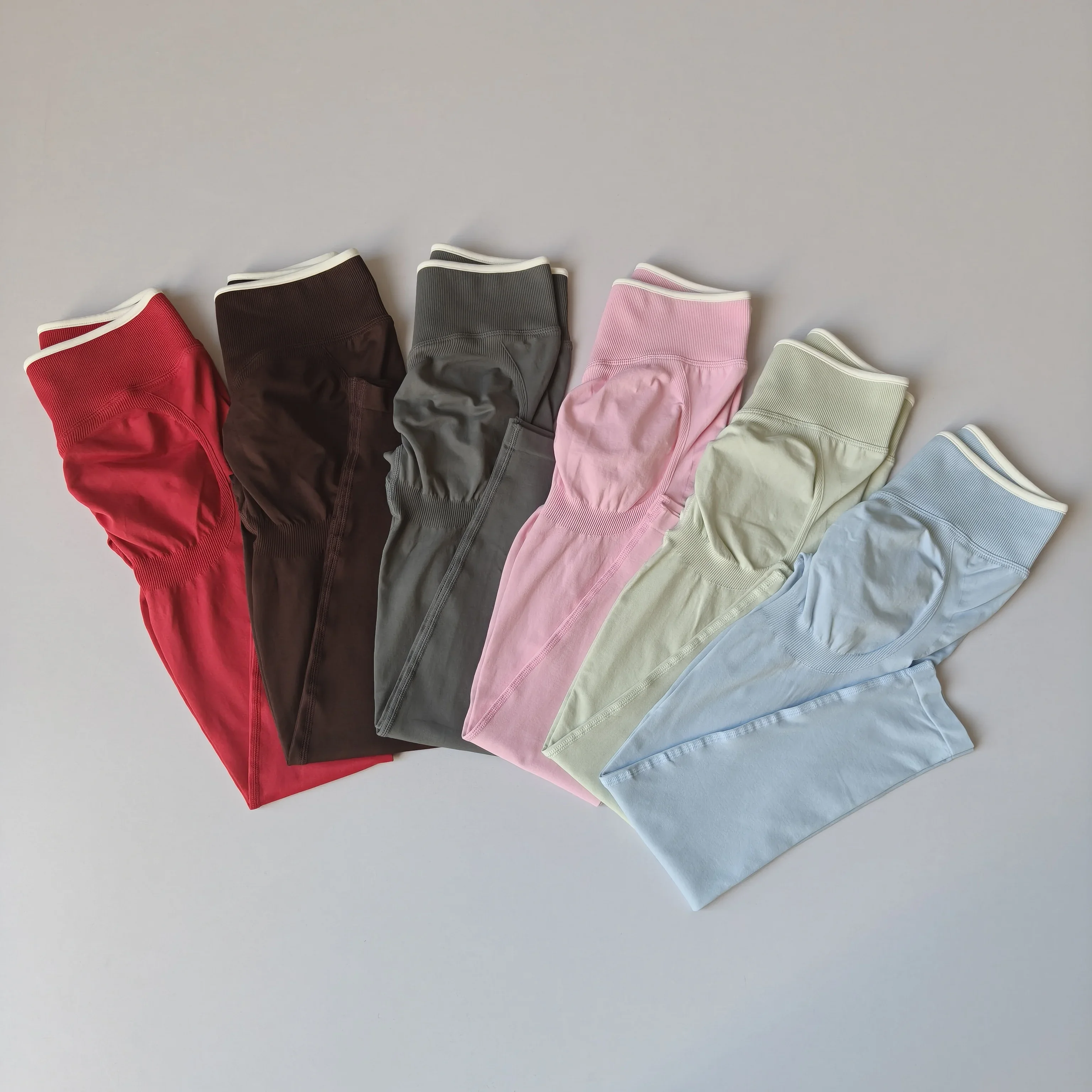 Ignite Yoga Fitness - Pantaloni Sportivi da Donna Senza Cuciture