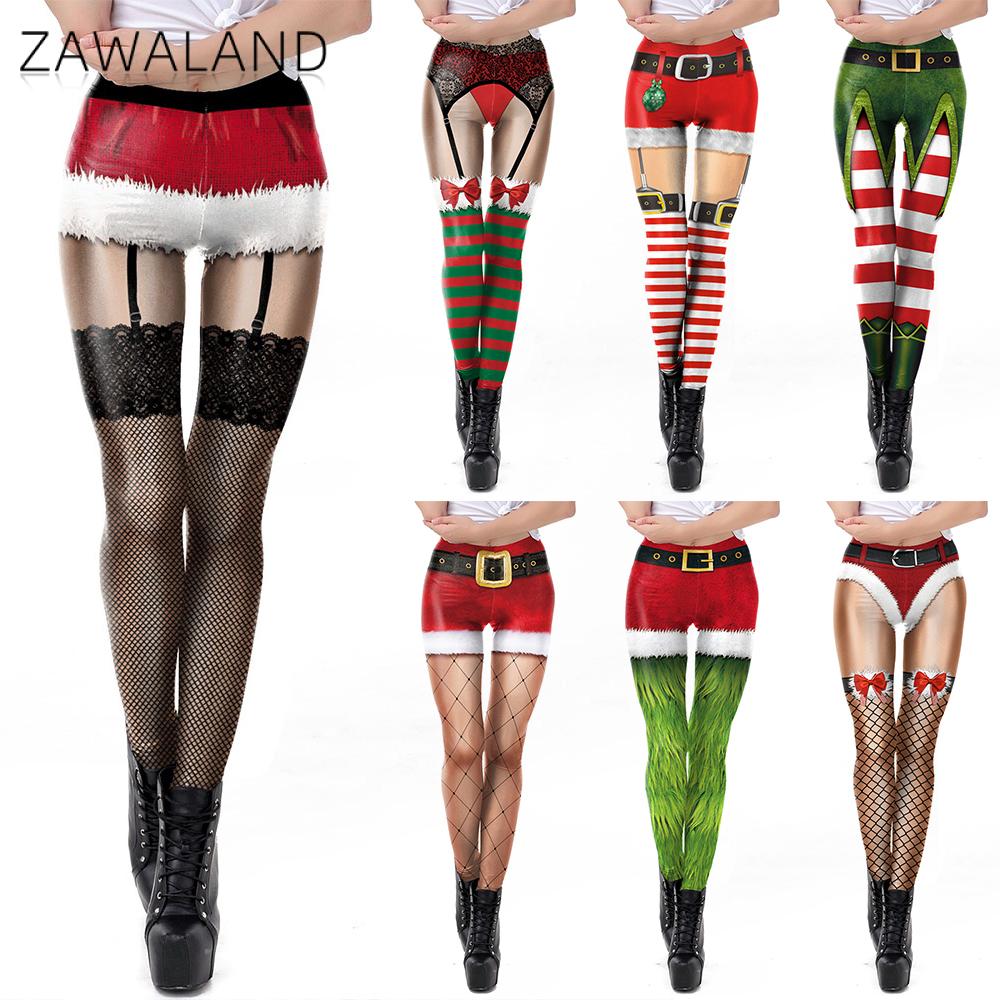 Yoga Fitness Holiday - Zawaland Leggings da yoga natalizi per