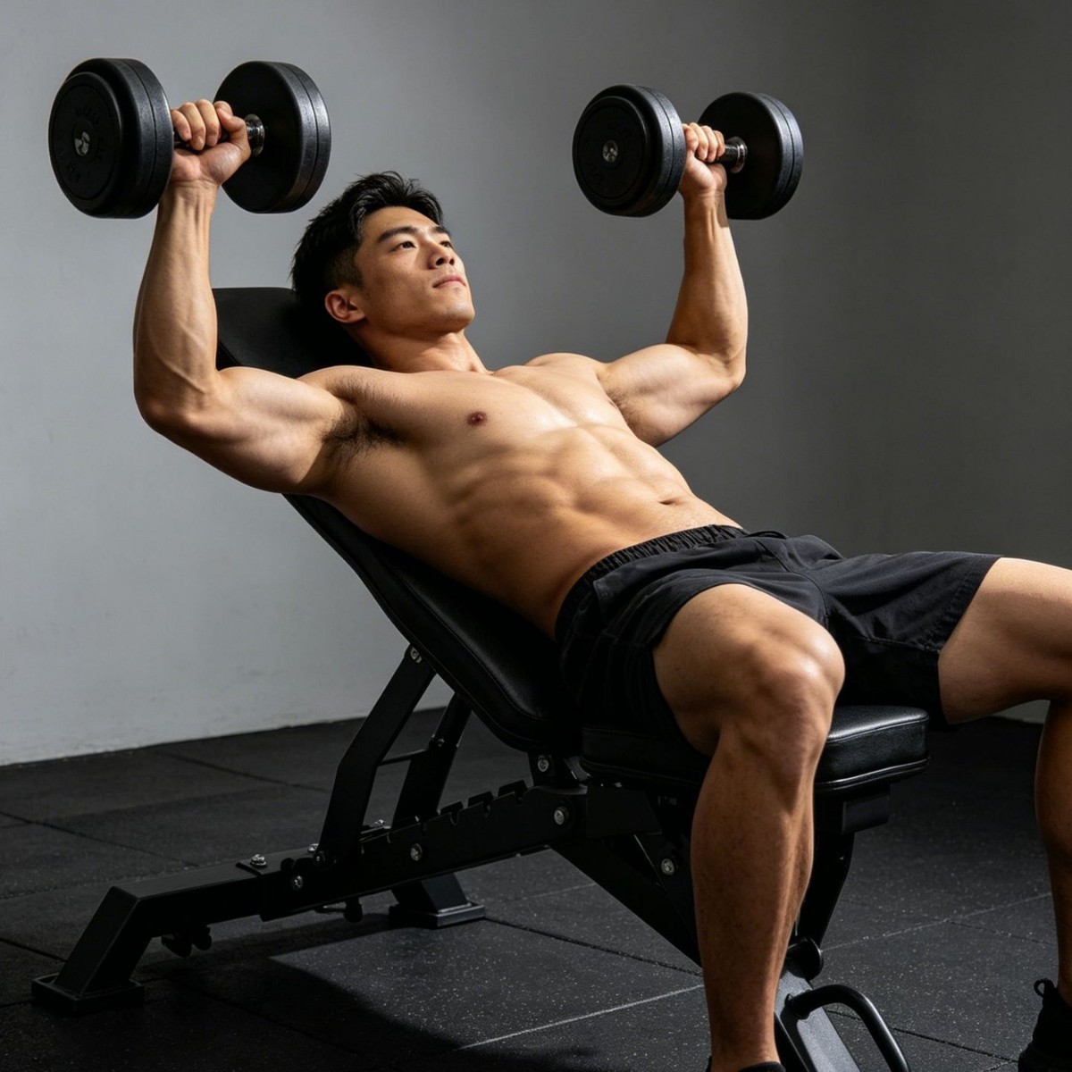 Adjustable Dumbbells - Panca Multifunzionale Pieghevole per Allenamento a