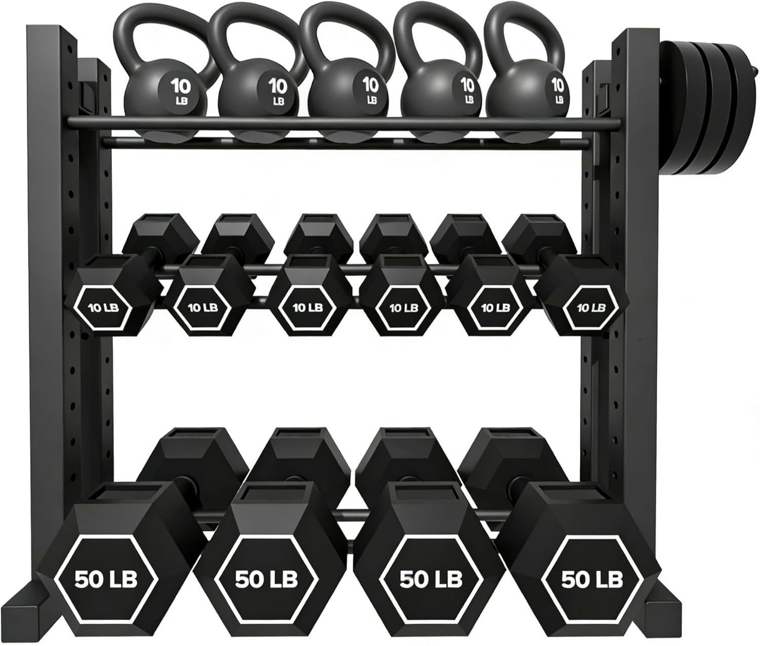 Adjustable Dumbbells - Per Uso Domestico, Materiale in Acciaio,