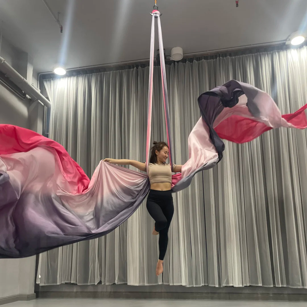 Yoga Fitness Studio - Tappeto Aereo in Seta da 10m