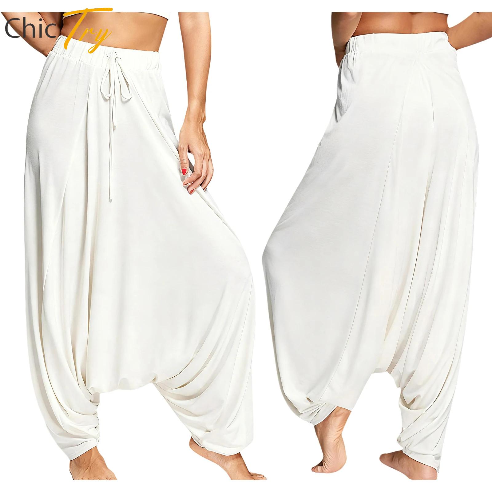 Yoga Fitness Holiday - Pantaloni sportivi da yoga larghi elasticizzati