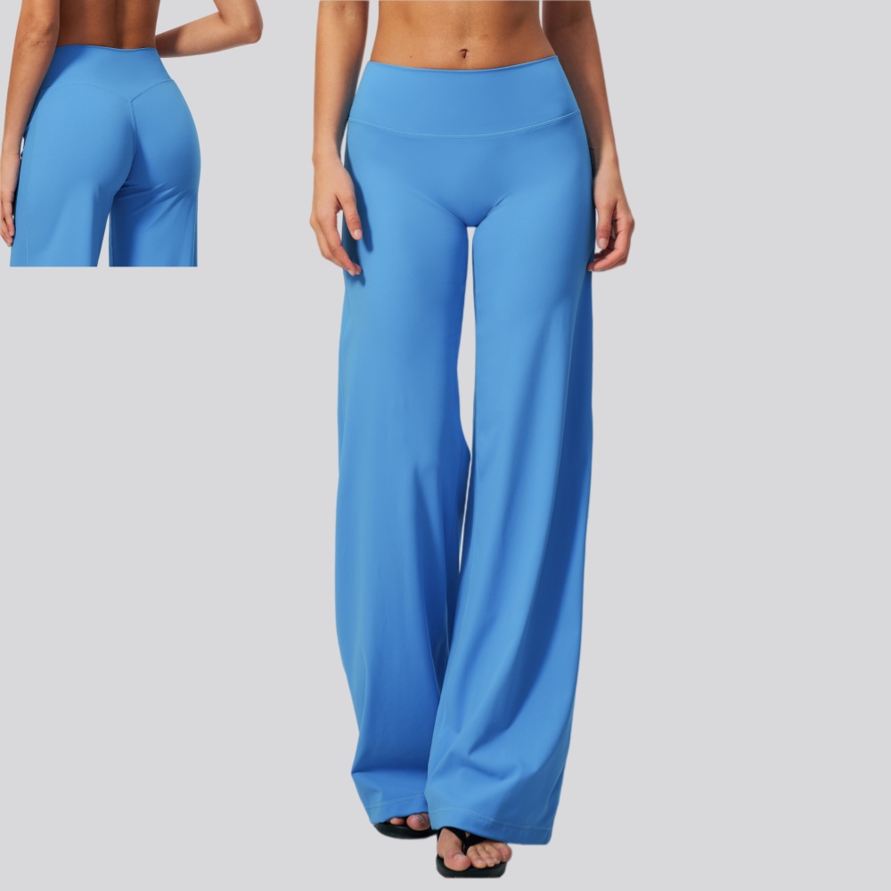 J-Yoga Fitness - Pantaloni a Vita Alta e Gamba