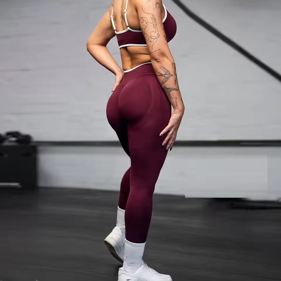 Ignite Yoga Fitness - Leggings da yoga senza cuciture Ignite