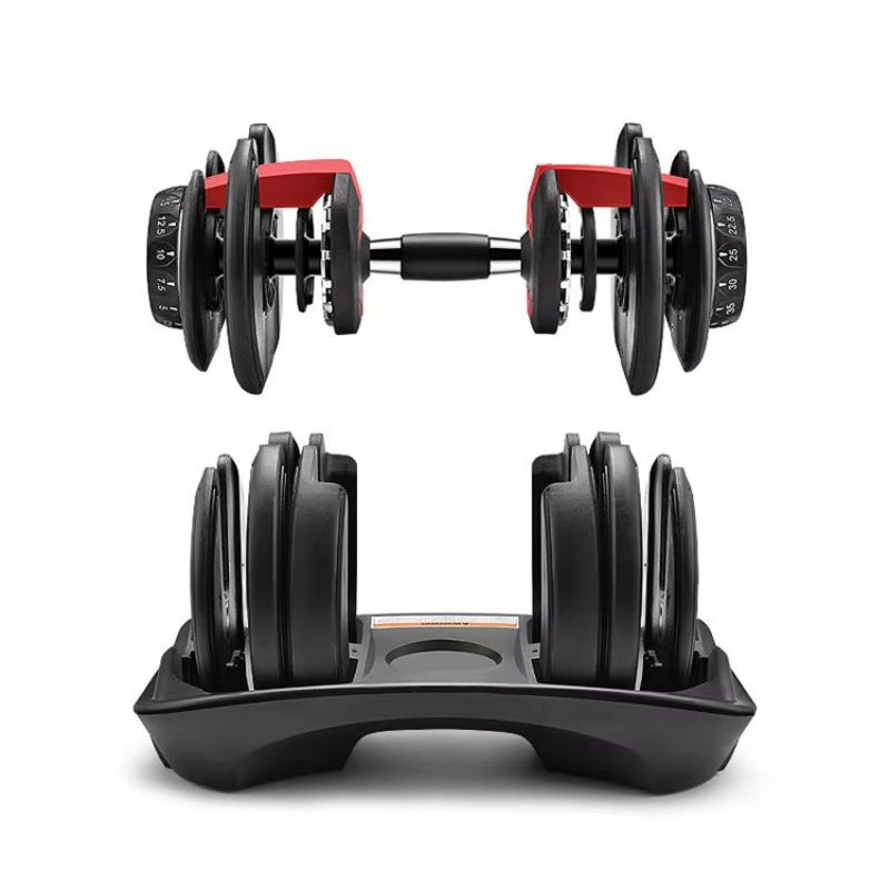 Adjustable Dumbbells - Set Palestra Pesi Liberi in Ghisa,