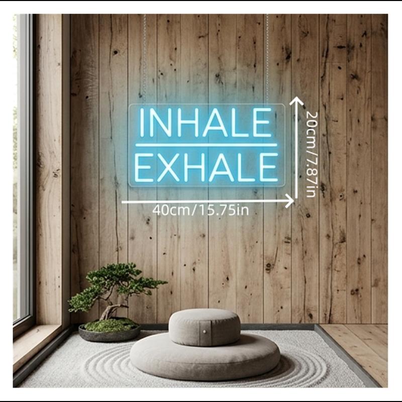 Insegna luminosa al neon Inhal - Yoga Fitness Holiday recensione e prezzo