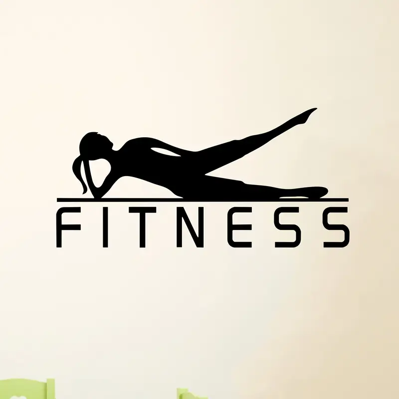 Un adesivo in vinile con immag - Yoga Fitness Wallpaper recensione e prezzo