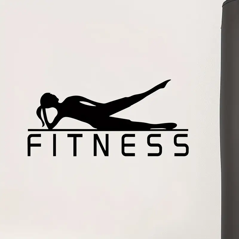 Un adesivo in vinile con immag - Yoga Fitness Wallpaper recensione e prezzo