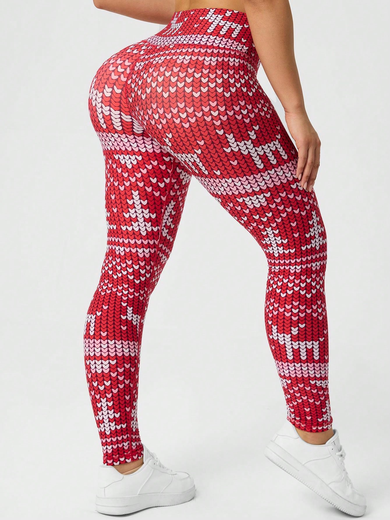 Leggings Natalizi Stampati da  - Yoga Fitness Holiday recensione e prezzo