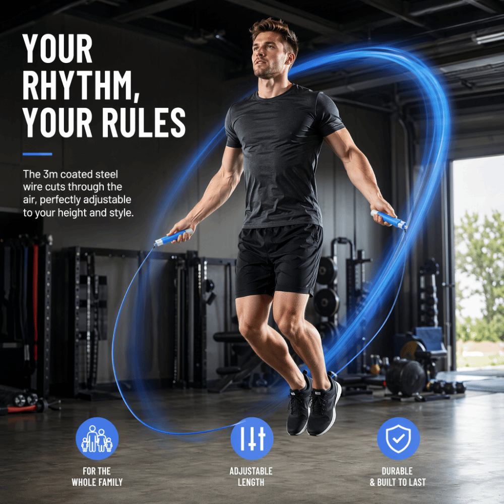 Corda per Saltare in Acciaio R - Speed Skipping Rope recensione e prezzo