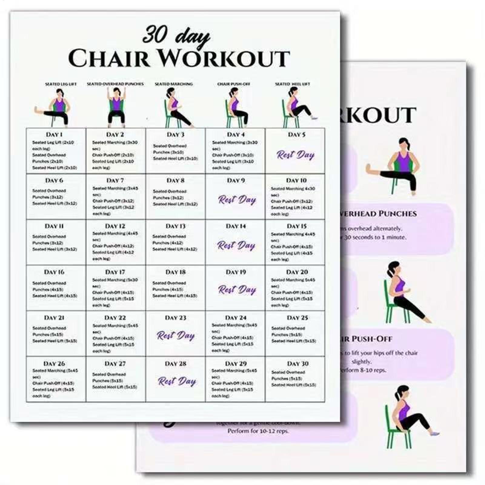 6 pezzi Poster fitness Sedia d - Yoga Fitness Wallpaper recensione e prezzo