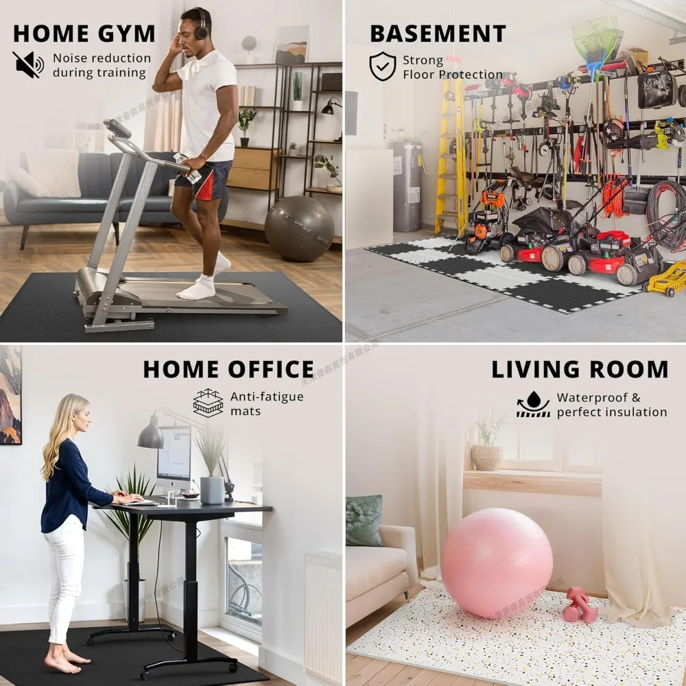 10 pezzi tappetino per eserciz - Gym Floor Mats recensione e prezzo
