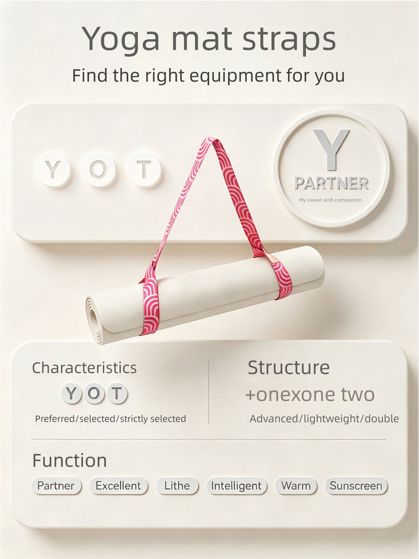Cinghie per il trasporto del t - Yoga Fitness Holiday recensione e prezzo